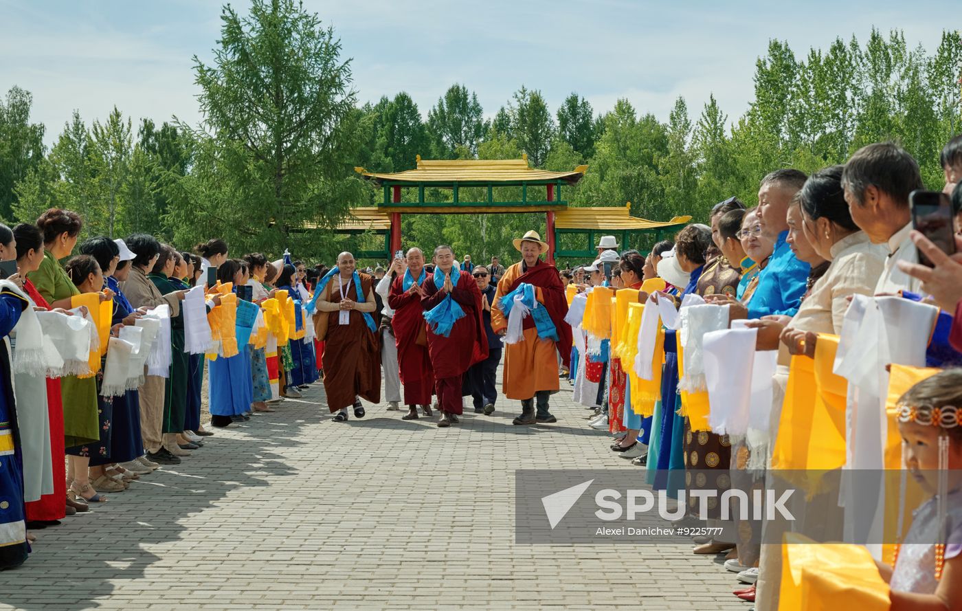 Russia Religion Buddhist Shrines