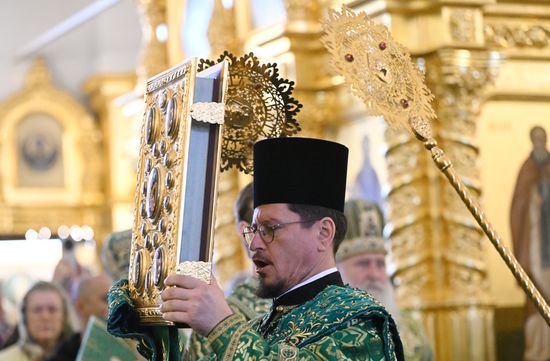 Russia Religion Solovki Saints Commemoration