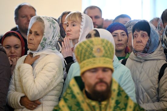 Russia Religion Solovki Saints Commemoration