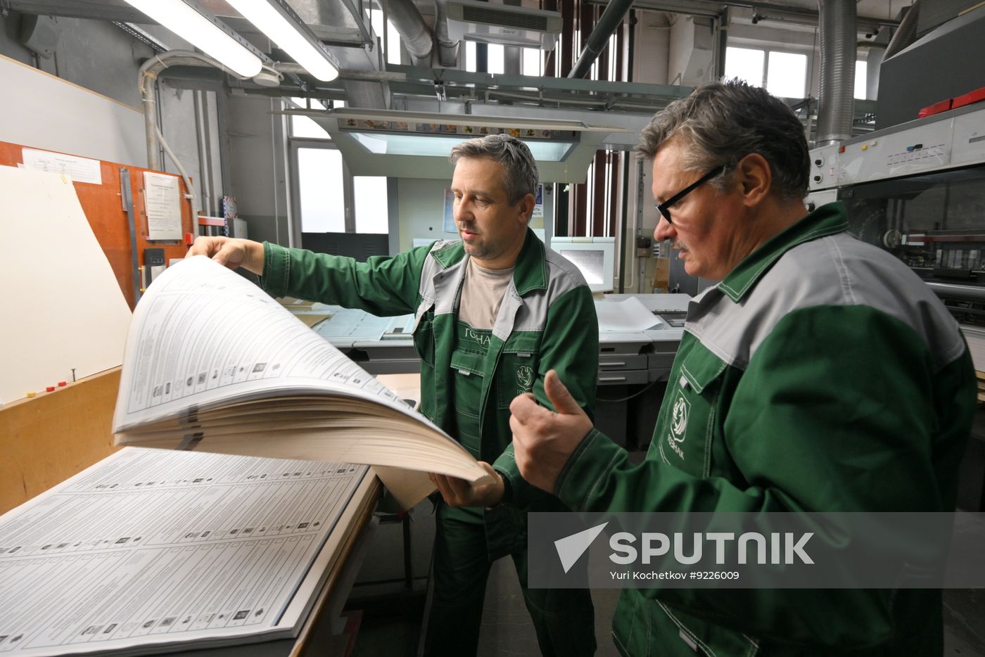 Russia Parliamentary Election Preparations