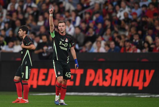 Russia Soccer Premier-League  CSKA - Lokomotiv