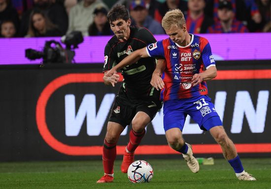 Russia Soccer Premier-League  CSKA - Lokomotiv