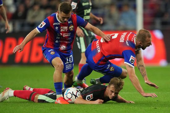 Russia Soccer Premier-League  CSKA - Lokomotiv