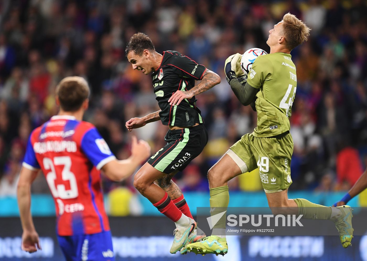 Russia Soccer Premier-League  CSKA - Lokomotiv
