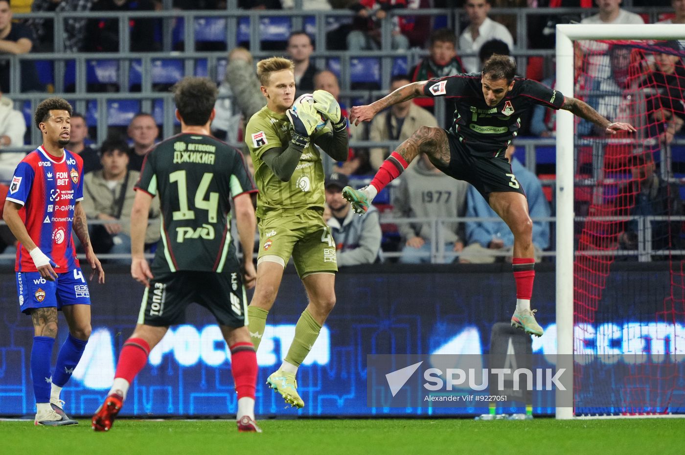 Russia Soccer Premier-League  CSKA - Lokomotiv