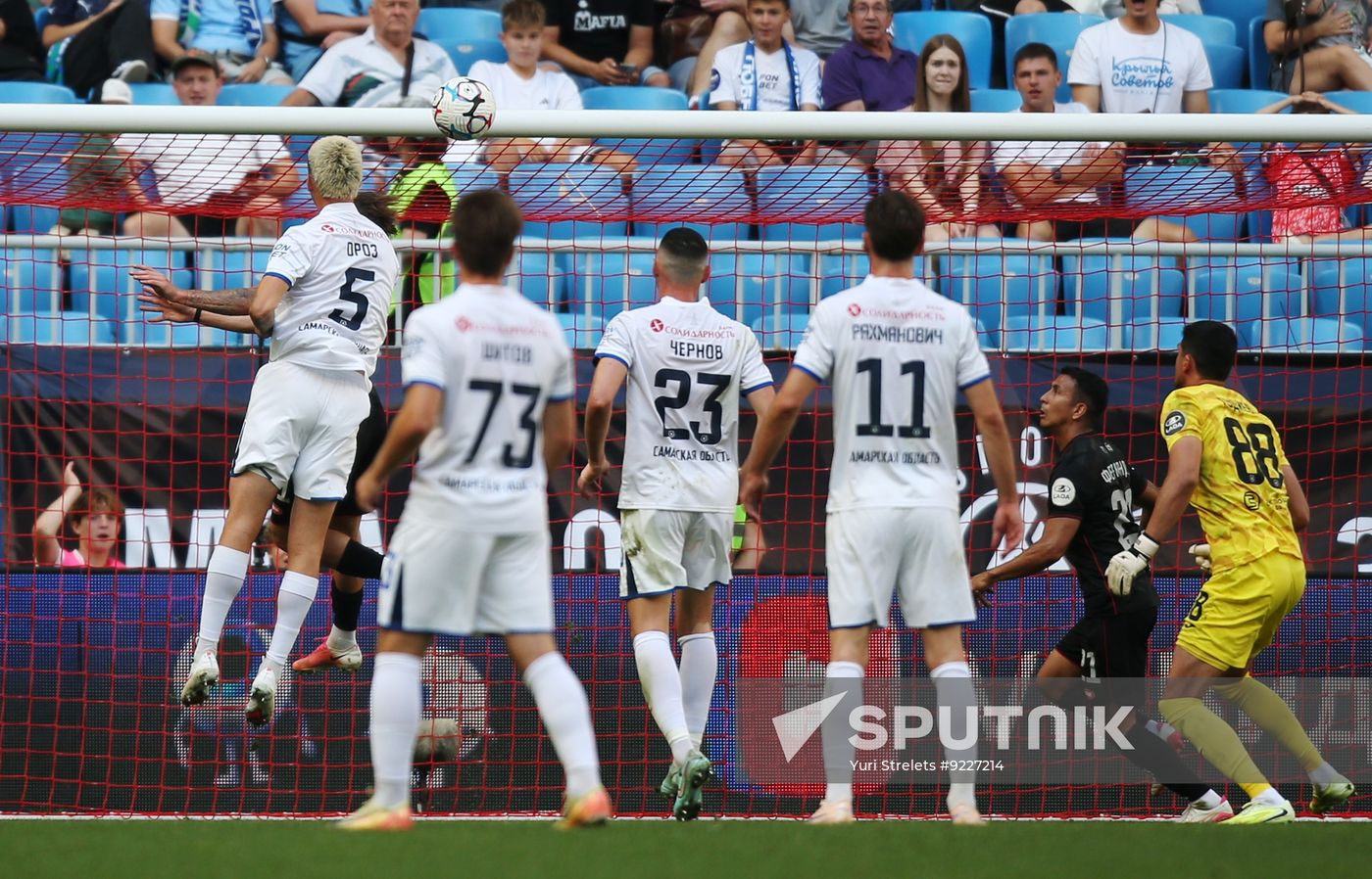 Russia Soccer Premier-League Akron - Krylia Sovetov
