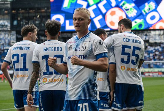 Russia Soccer Premier-League Dynamo - Rodina