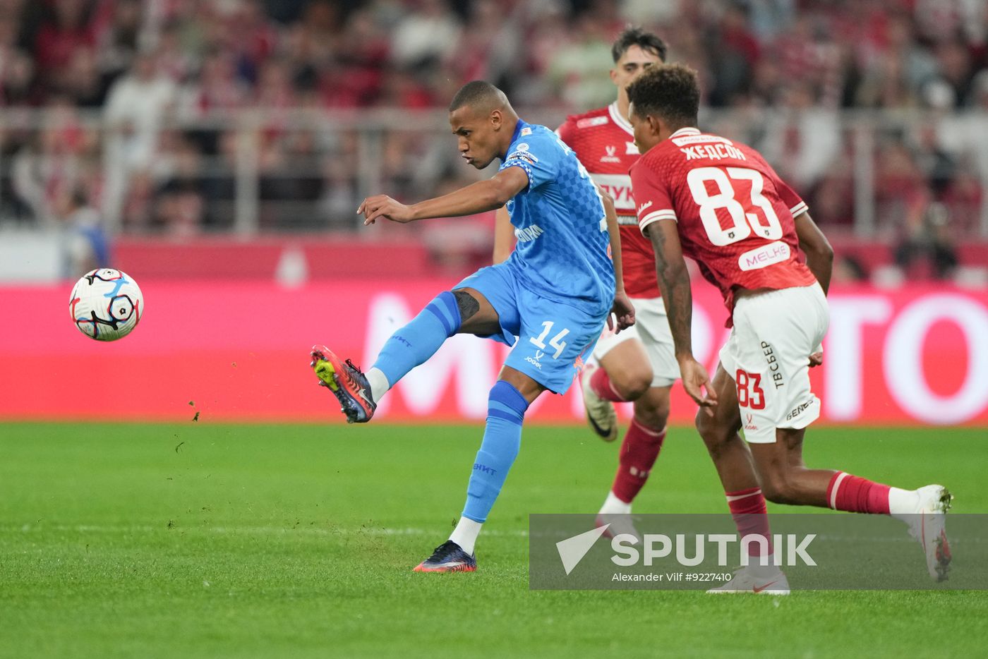 Russia Soccer Premier-League Spartak - Zenit