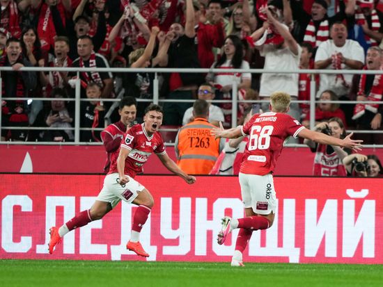 Russia Soccer Premier-League Spartak - Zenit