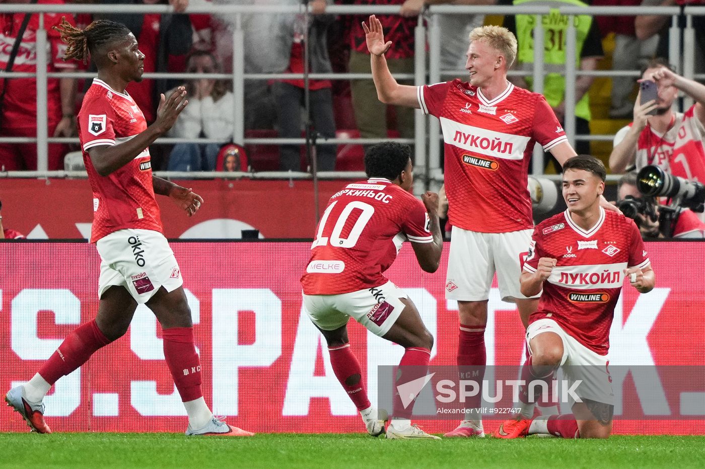 Russia Soccer Premier-League Spartak - Zenit