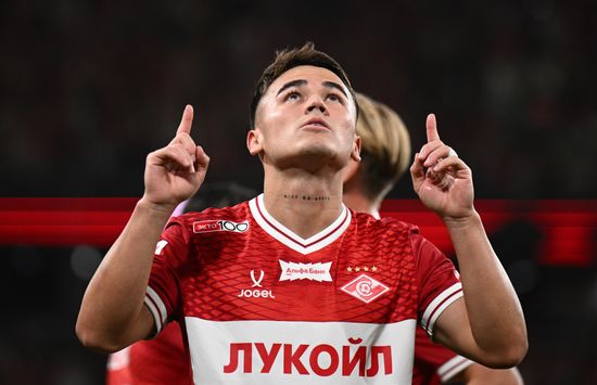 Russia Soccer Premier-League Spartak - Zenit