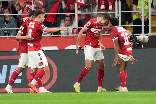 Russia Soccer Premier-League Spartak - Zenit