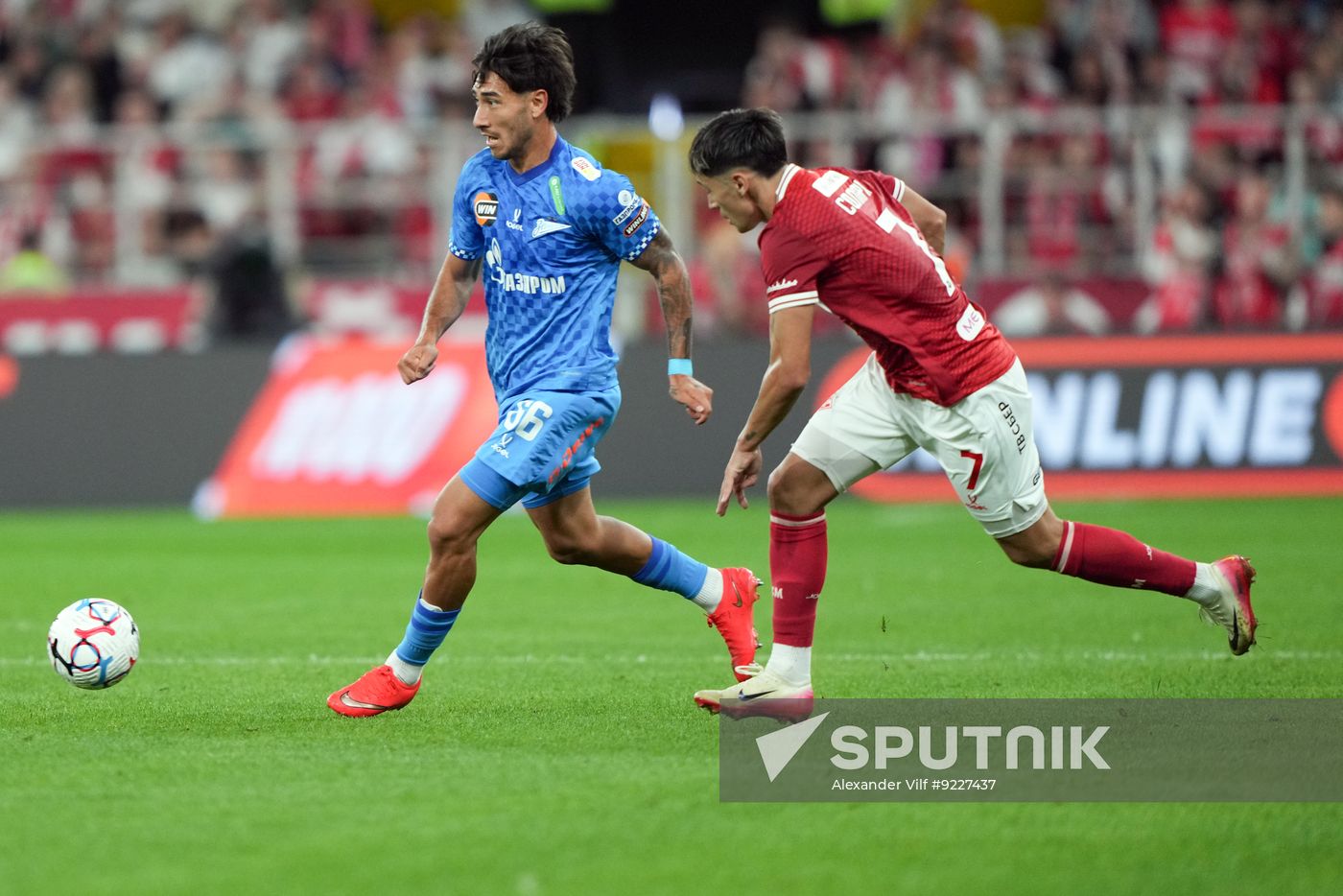 Russia Soccer Premier-League Spartak - Zenit