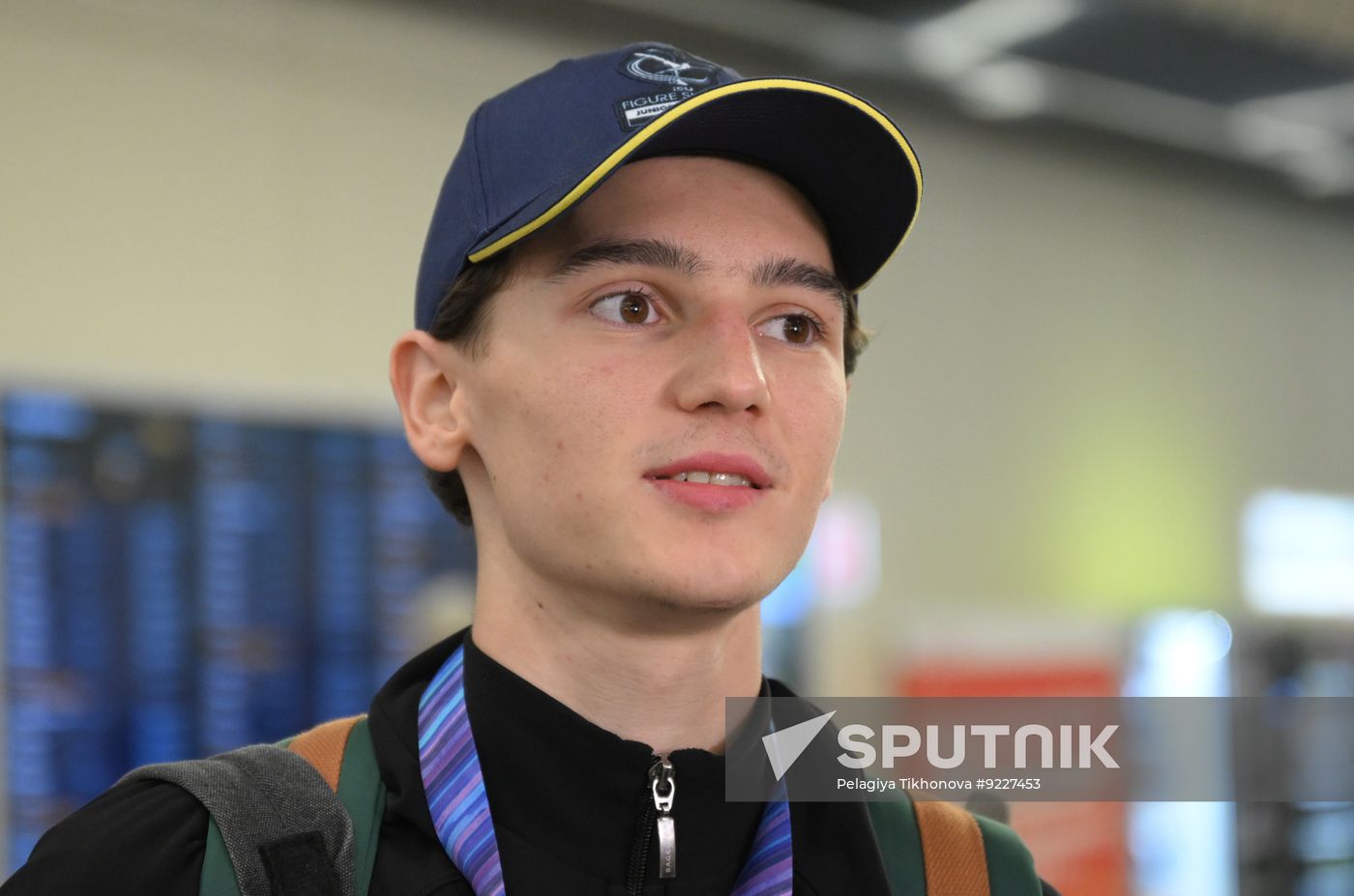 Russia Figure Skating Junior Grand Prix Team Arrival