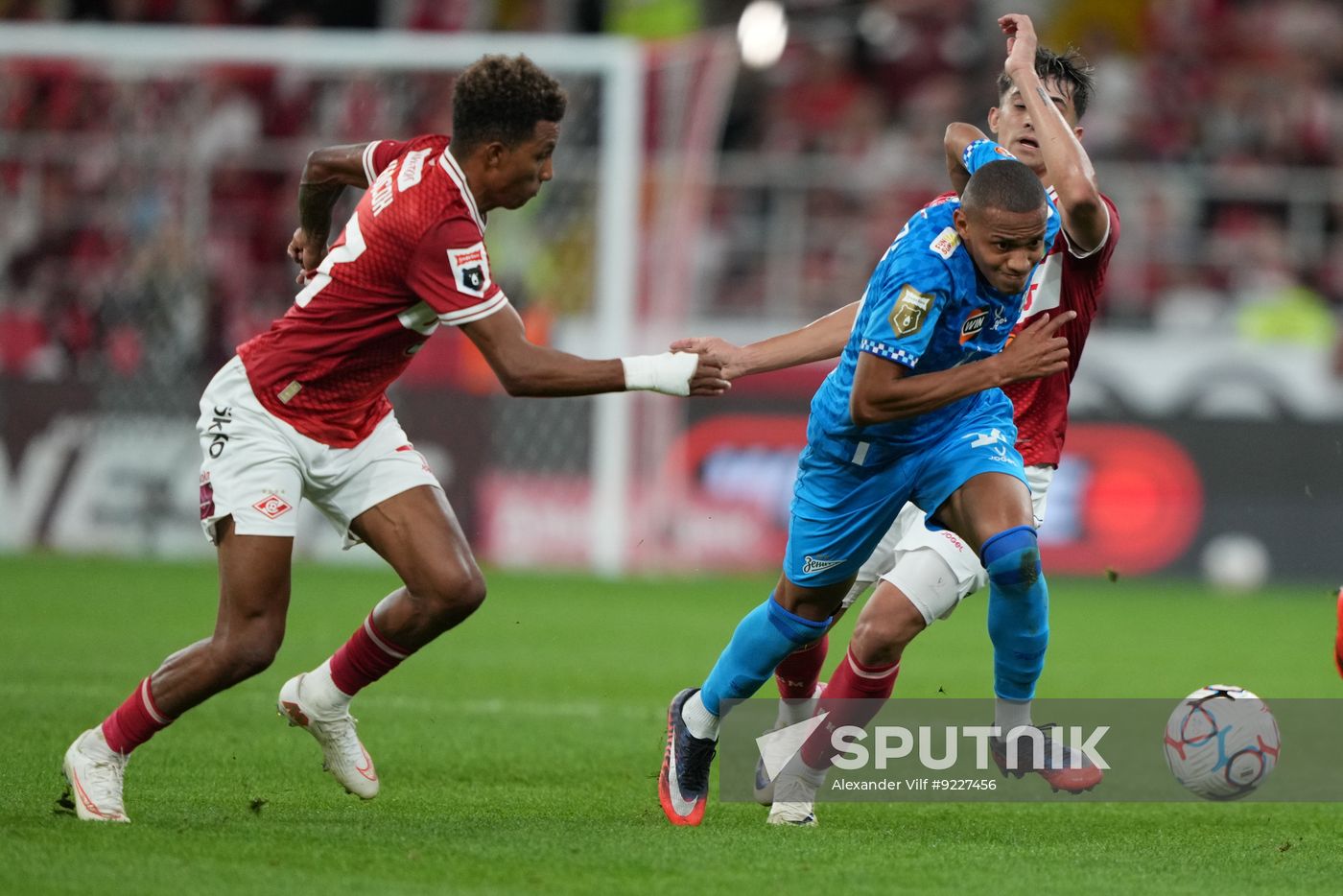 Russia Soccer Premier-League Spartak - Zenit