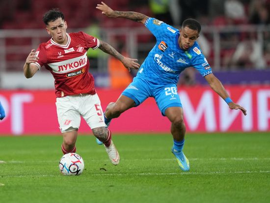 Russia Soccer Premier-League Spartak - Zenit