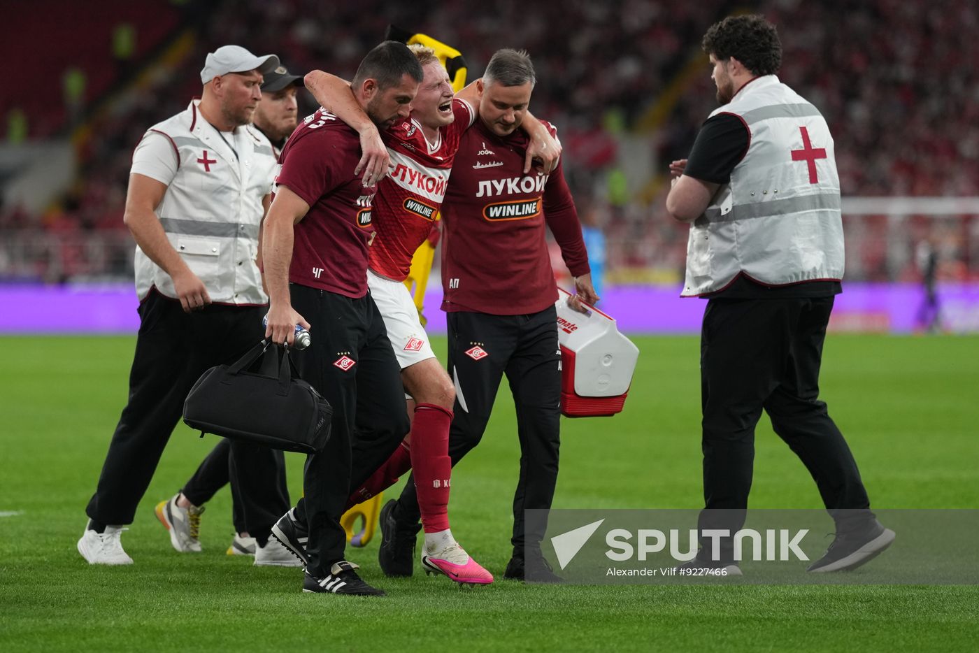 Russia Soccer Premier-League Spartak - Zenit