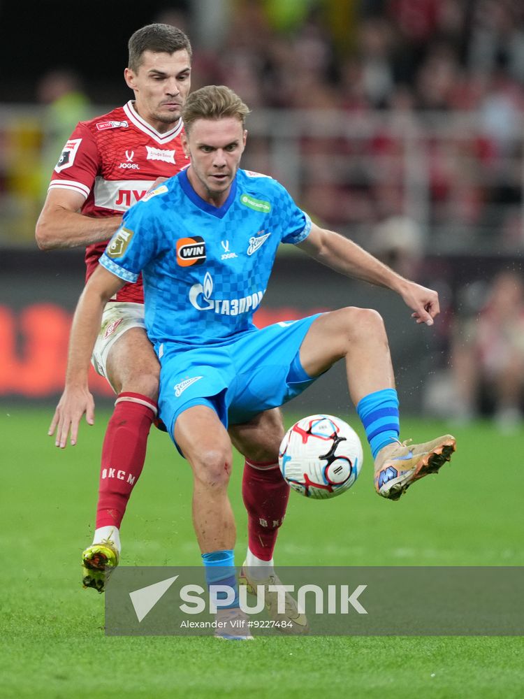 Russia Soccer Premier-League Spartak - Zenit