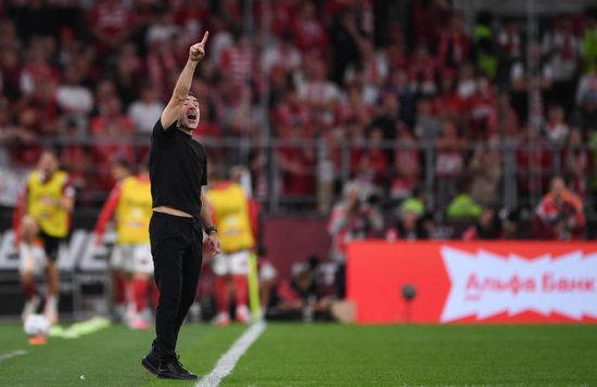 Russia Soccer Premier-League Spartak - Zenit