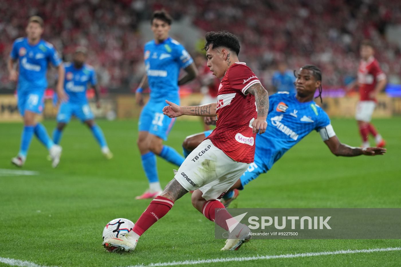 Russia Soccer Premier-League Spartak - Zenit