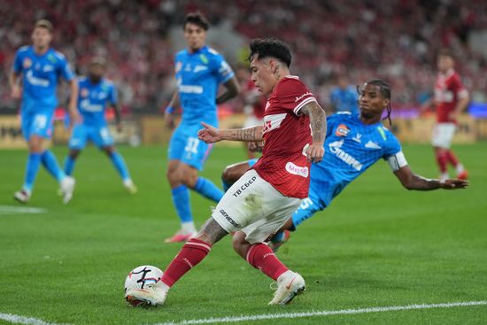 Russia Soccer Premier-League Spartak - Zenit