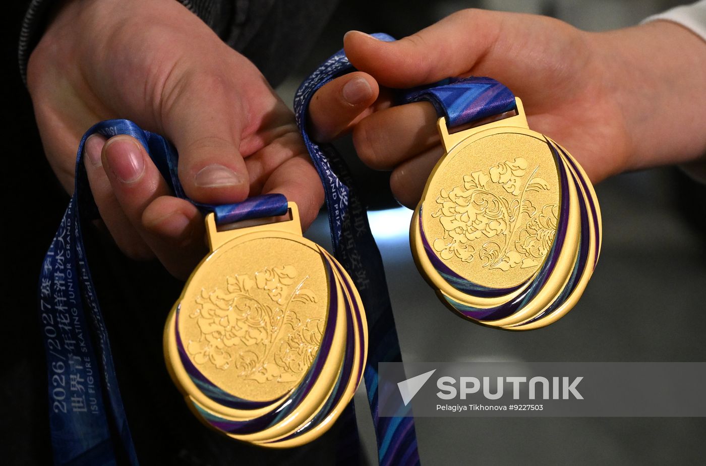 Russia Figure Skating Junior Grand Prix Team Arrival