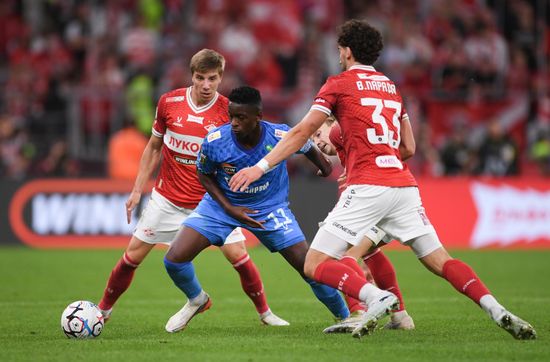 Russia Soccer Premier-League Spartak - Zenit