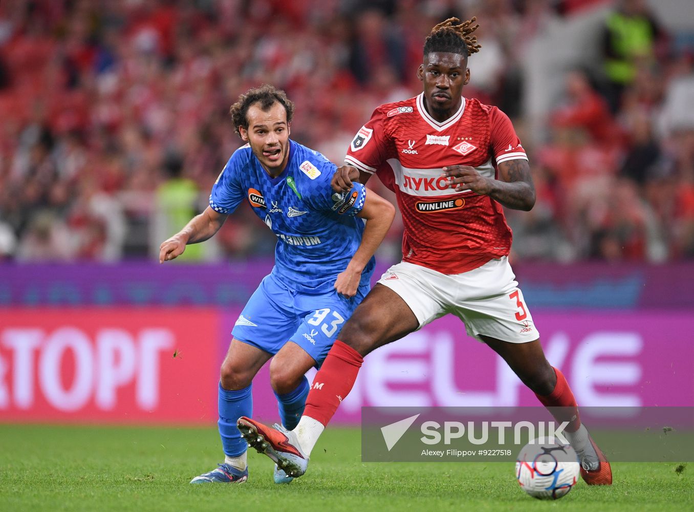 Russia Soccer Premier-League Spartak - Zenit