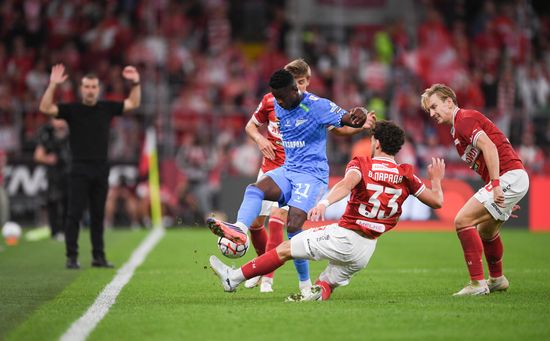 Russia Soccer Premier-League Spartak - Zenit