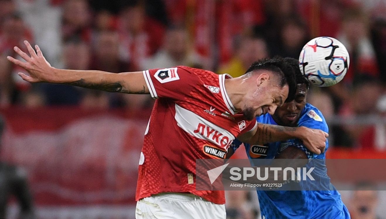 Russia Soccer Premier-League Spartak - Zenit