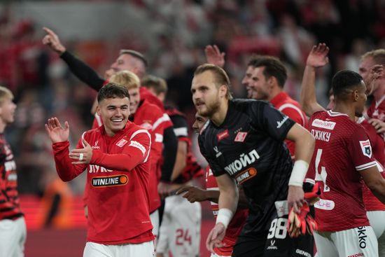 Russia Soccer Premier-League Spartak - Zenit
