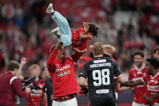 Russia Soccer Premier-League Spartak - Zenit