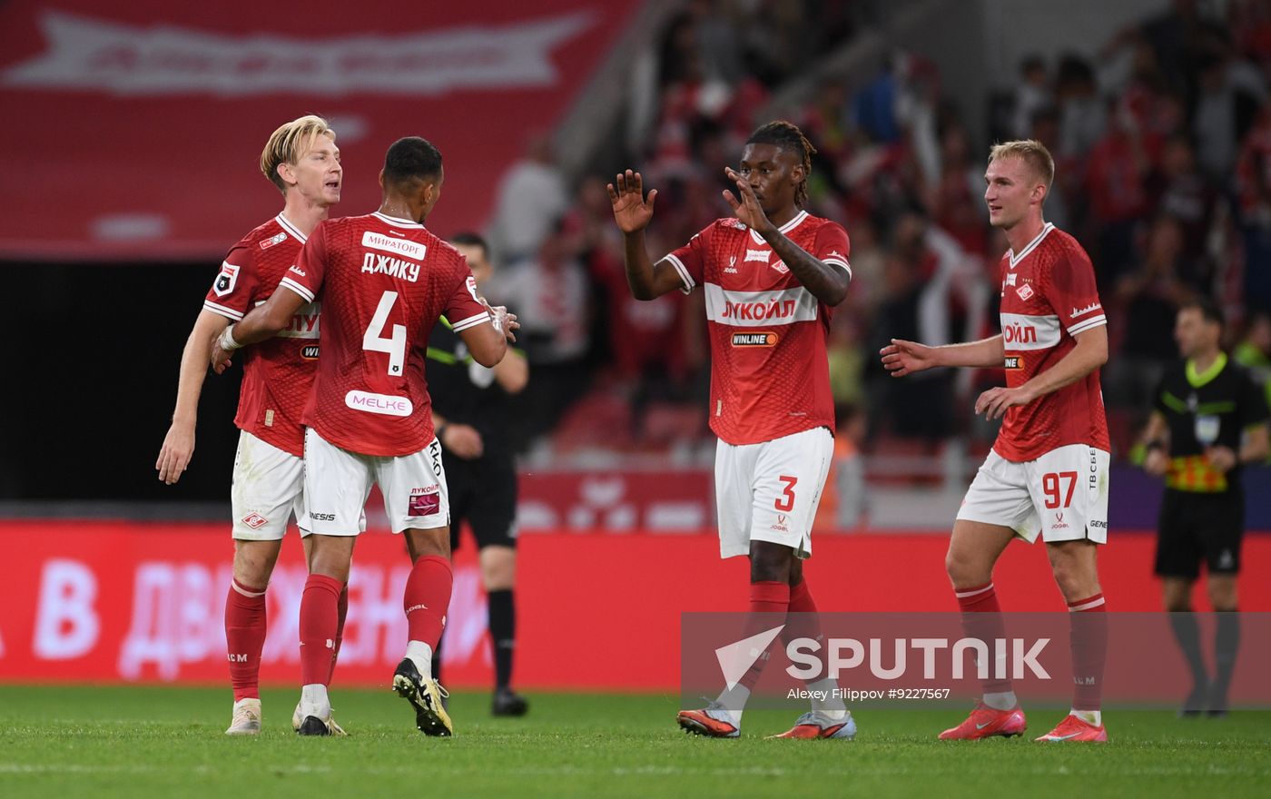 Russia Soccer Premier-League Spartak - Zenit