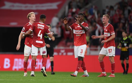 Russia Soccer Premier-League Spartak - Zenit