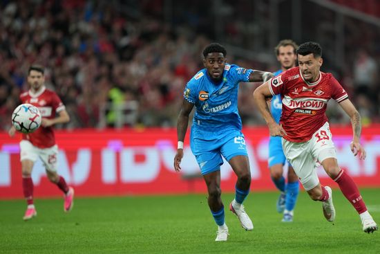 Russia Soccer Premier-League Spartak - Zenit