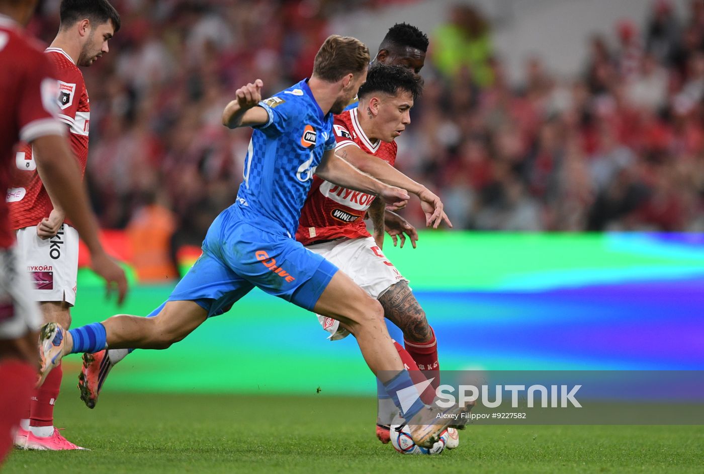 Russia Soccer Premier-League Spartak - Zenit