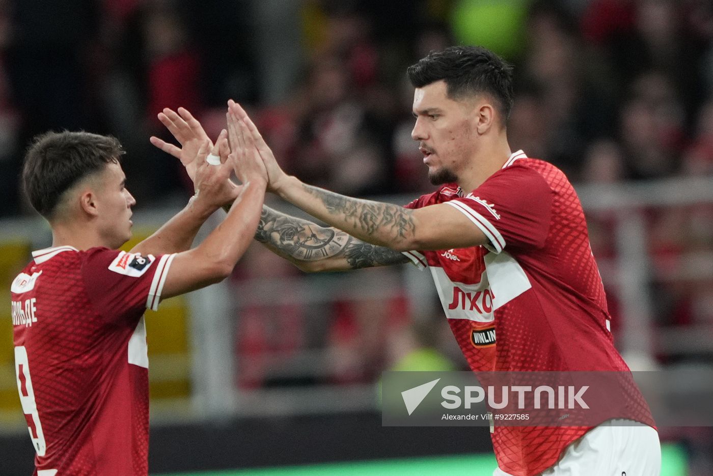 Russia Soccer Premier-League Spartak - Zenit