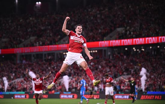 Russia Soccer Premier-League Spartak - Zenit