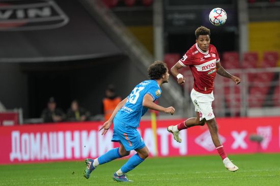 Russia Soccer Premier-League Spartak - Zenit