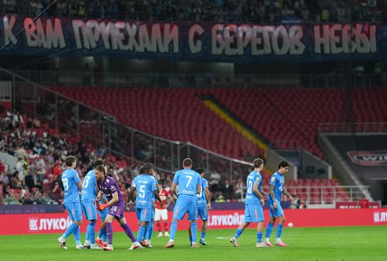 Russia Soccer Premier-League Spartak - Zenit
