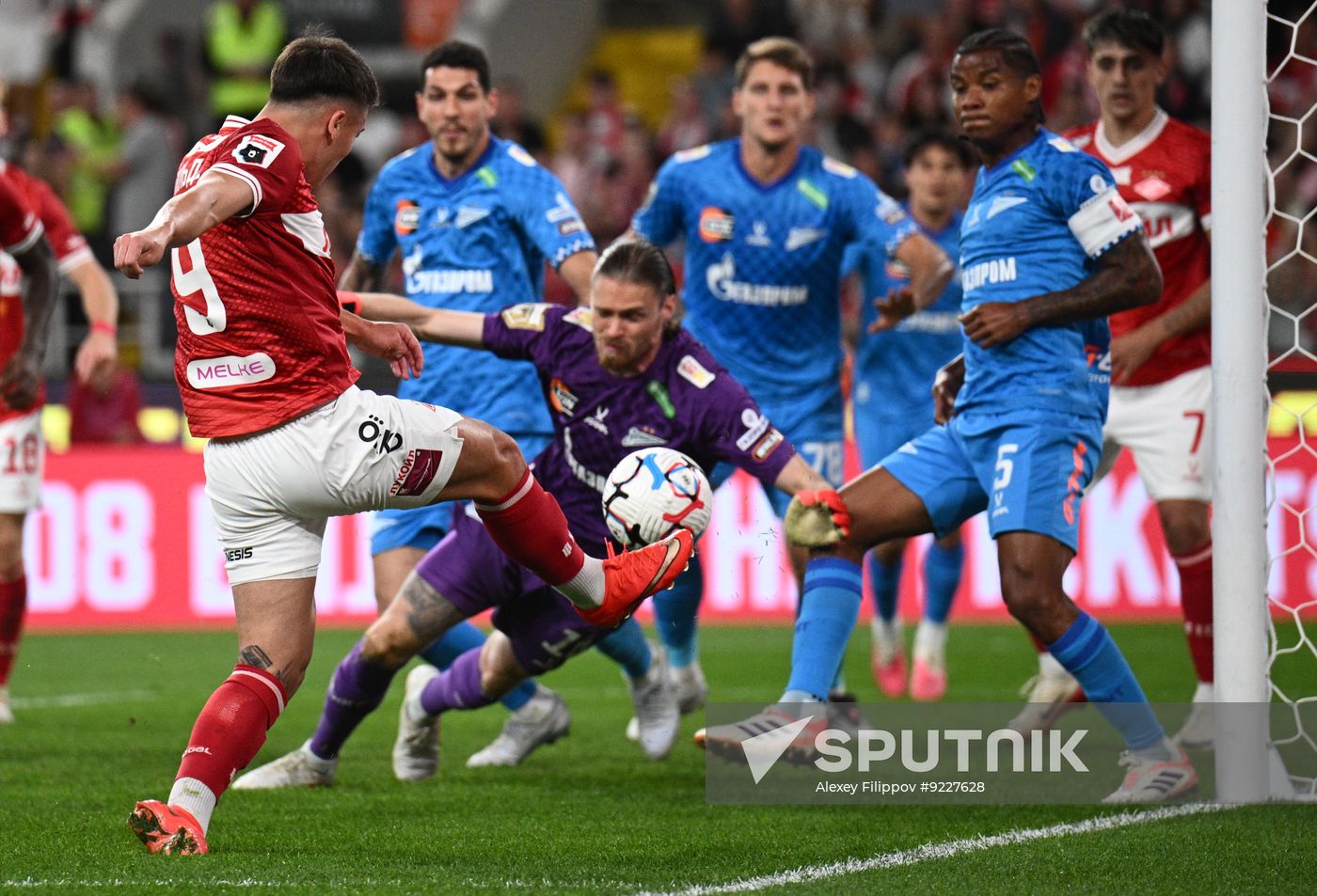Russia Soccer Premier-League Spartak - Zenit