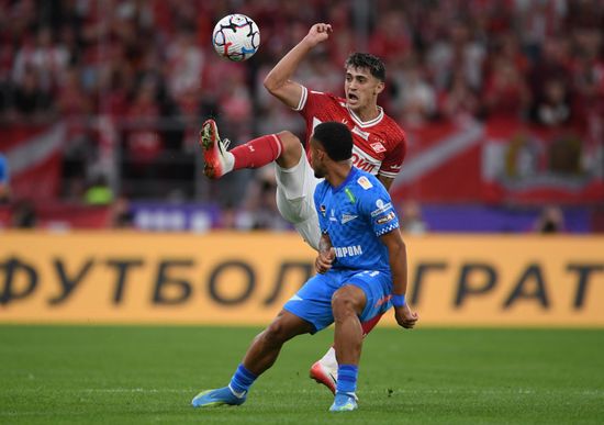 Russia Soccer Premier-League Spartak - Zenit