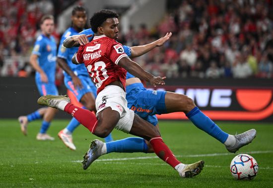 Russia Soccer Premier-League Spartak - Zenit