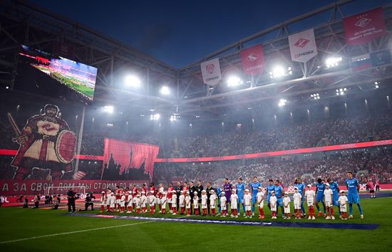 Russia Soccer Premier-League Spartak - Zenit