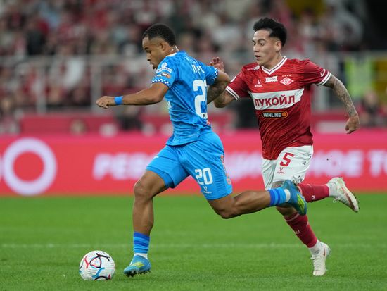Russia Soccer Premier-League Spartak - Zenit