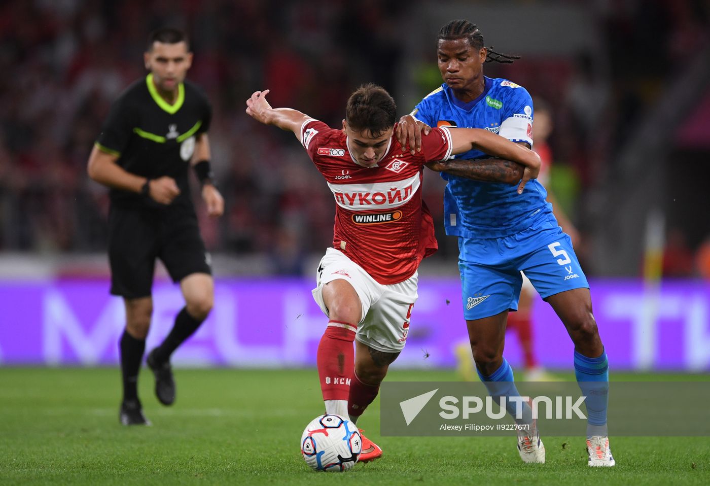 Russia Soccer Premier-League Spartak - Zenit