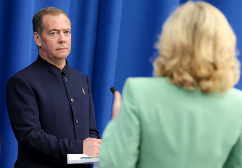 Russia Medvedev UR Party Activists