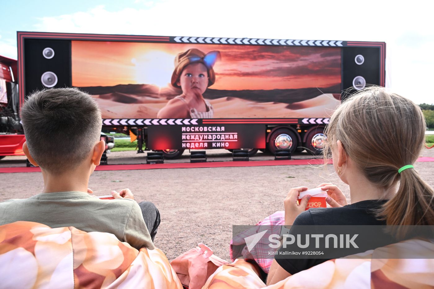 Russia Cinema Truck