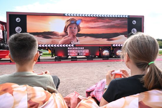 Russia Cinema Truck