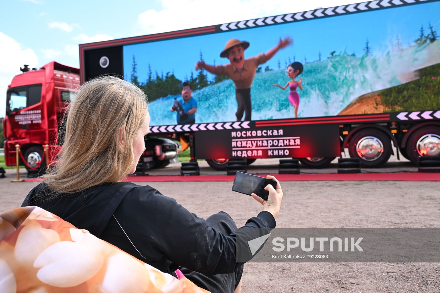 Russia Cinema Truck